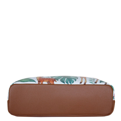 Deer Hand Printed Vegan Leather Crossbody Bag – Wholesale Stylish Sling & Shoulder Purse for Women