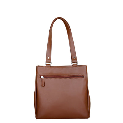 Women’s Printed Leather Tote Shoulder Bag – Multi-Compartment Handbag for Daily Use, Work & Travel