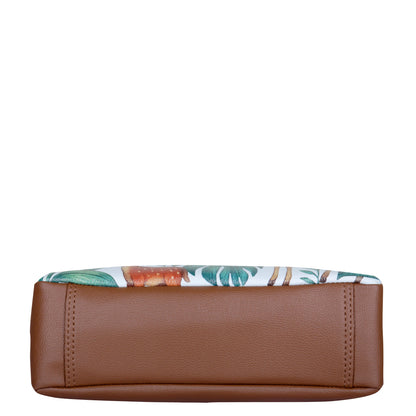 Women’s Printed Leather Tote Shoulder Bag – Multi-Compartment Handbag for Daily Use, Work & Travel