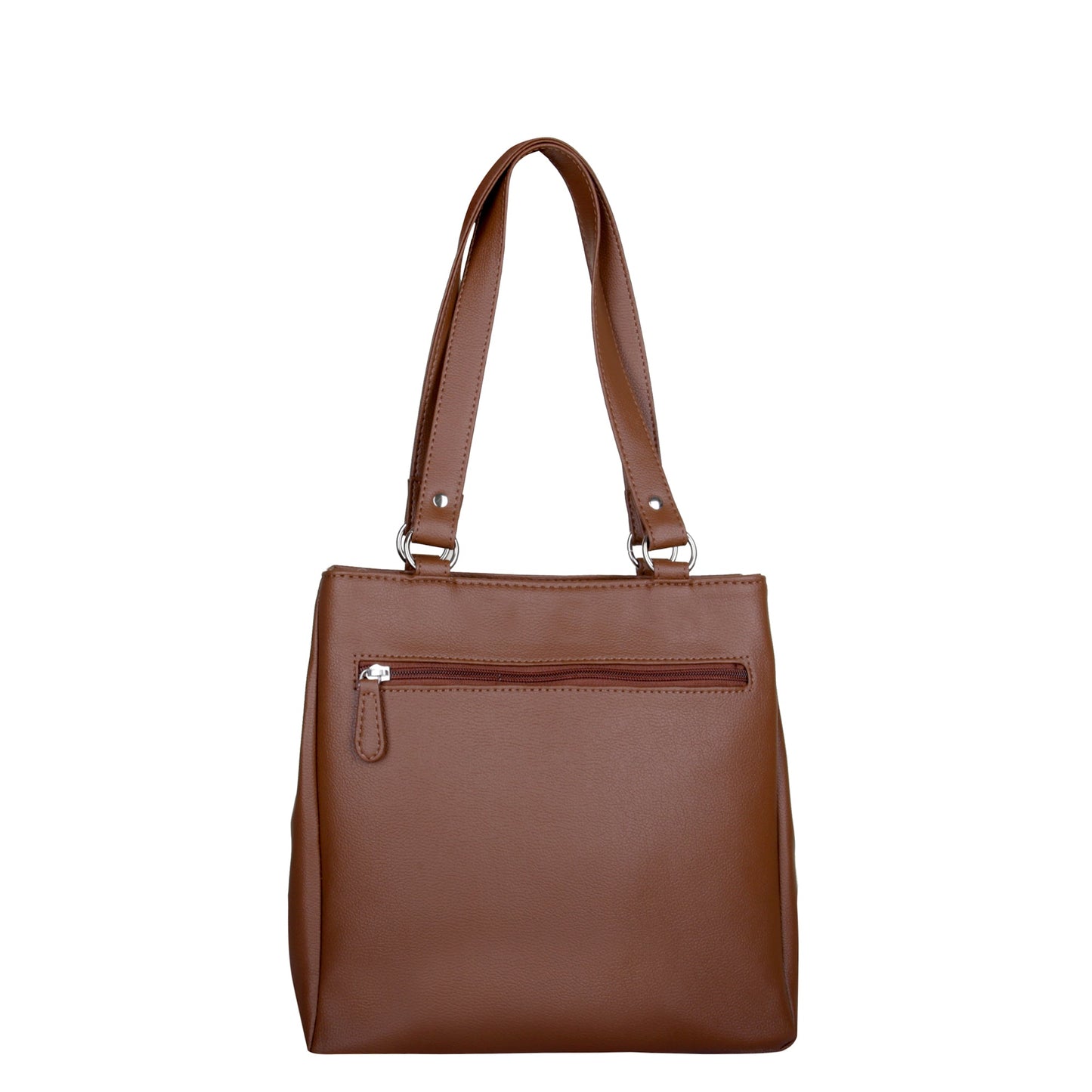 Women’s Printed Leather Tote Shoulder Bag – Multi-Compartment Handbag for Daily Use, Work & Travel