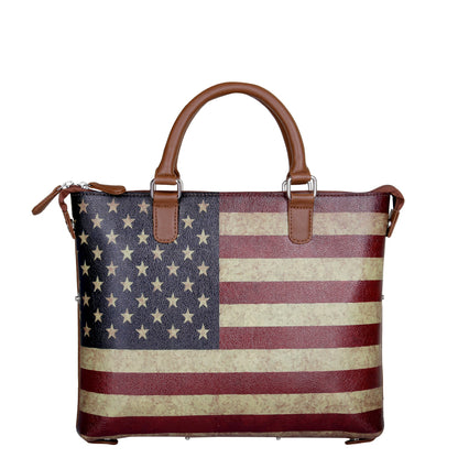 Women’s Genuine Leather 3-in-1 Printed Convertible Shoulder Bag – Stylish Top Handle Crossbody  & Handbag  Purse – Everyday Use