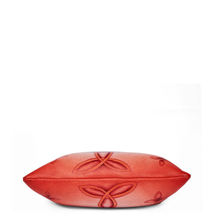 Slim Crossbody Bag with Hand-Painted Rabbit Design