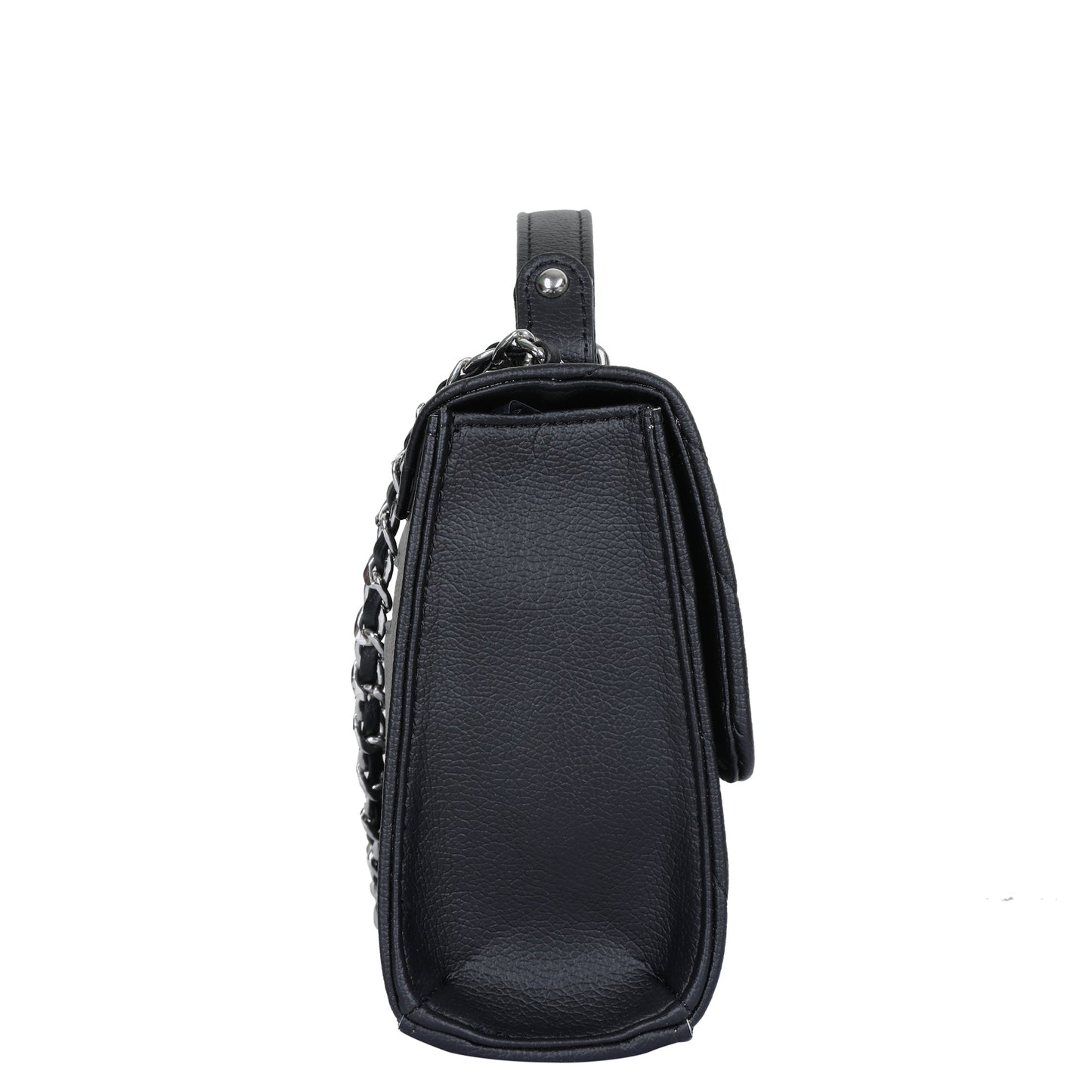 Wholesale Black Quilted Leather Sling Bag – Women’s Chain Strap Shoulder Purse