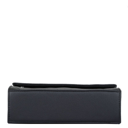 Wholesale Black Quilted Leather Sling Bag – Women’s Chain Strap Shoulder Purse