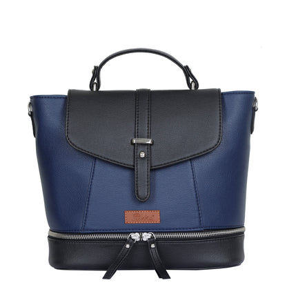 blue leather backpack wholesale Women's Wholesale Blue Vegan Leather Backpack| USA & Canada – Northland Bags
