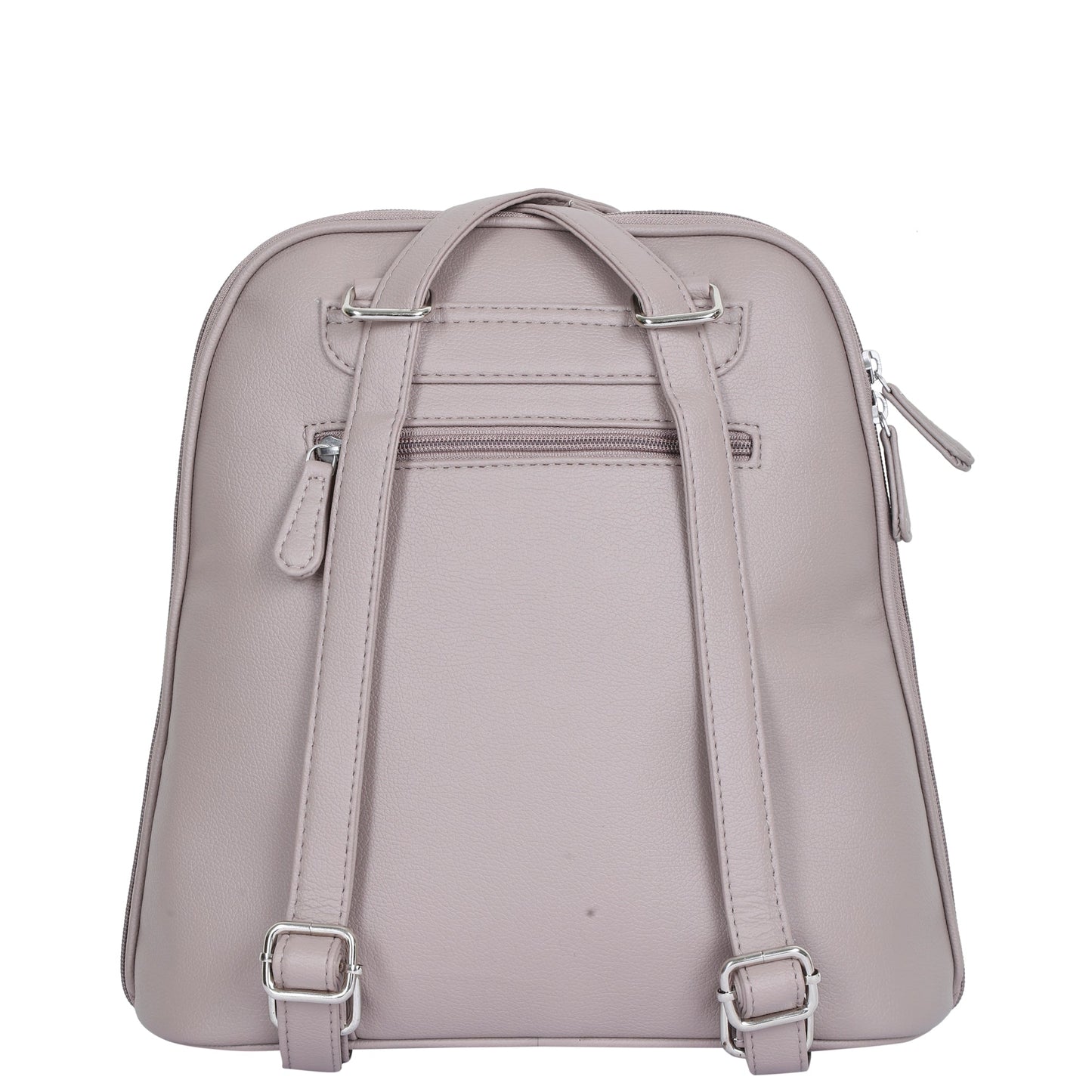 Mauve Vegan Leather Backpack for Women – Multipurpose Shoulder Bag for Work