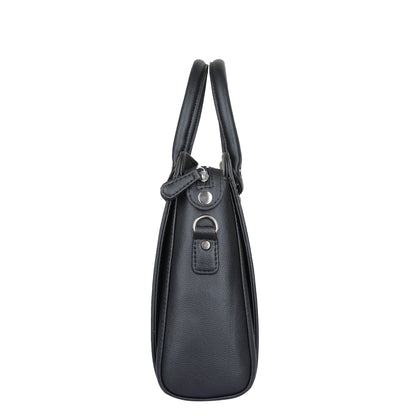 Wholesale Black Leather Top - Handle Handbag – Women’s Crossbody Purse