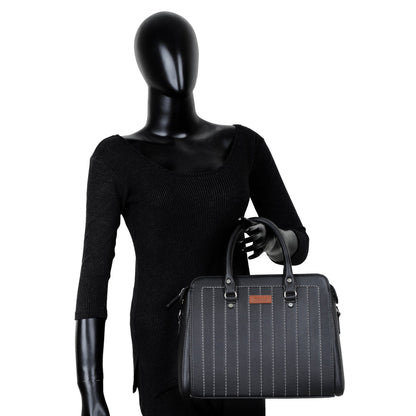 Wholesale Black Leather Top - Handle Handbag – Women’s Crossbody Purse