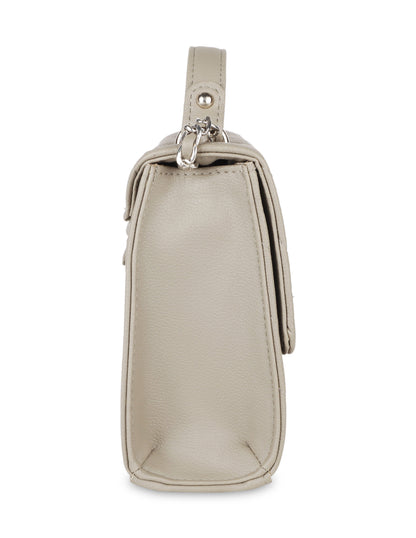 Grey Vegan Leather Wholesale Crossbody Sling Bag – Women’s Shoulder Handbag
