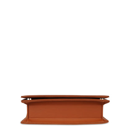 Handcrafted Geometric Print Crossbody Sling Bag – Women’s Fabric Purse with Chain Strap