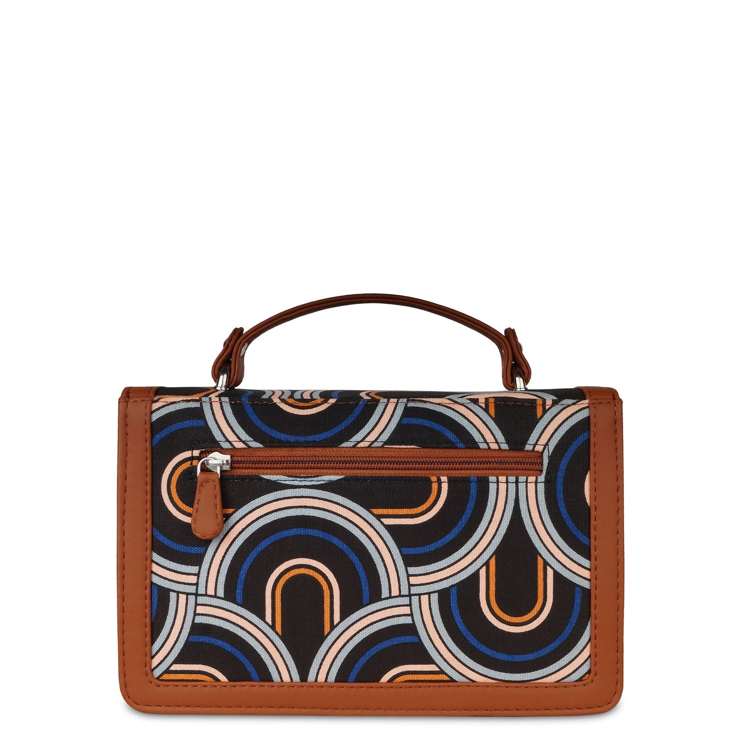 Women’s Abstract Sling Bags with Vegan Leather Trim – Wholesale