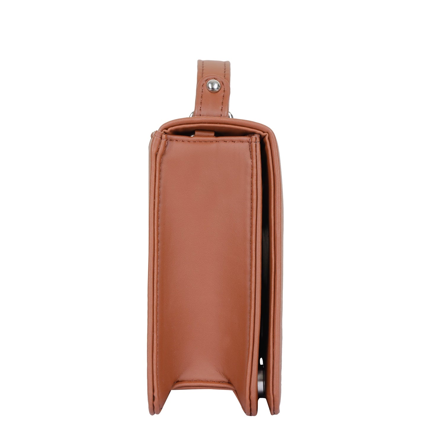 Handcrafted Wave Print Crossbody Sling Bag – Women’s Fabric Purse with Chain Strap