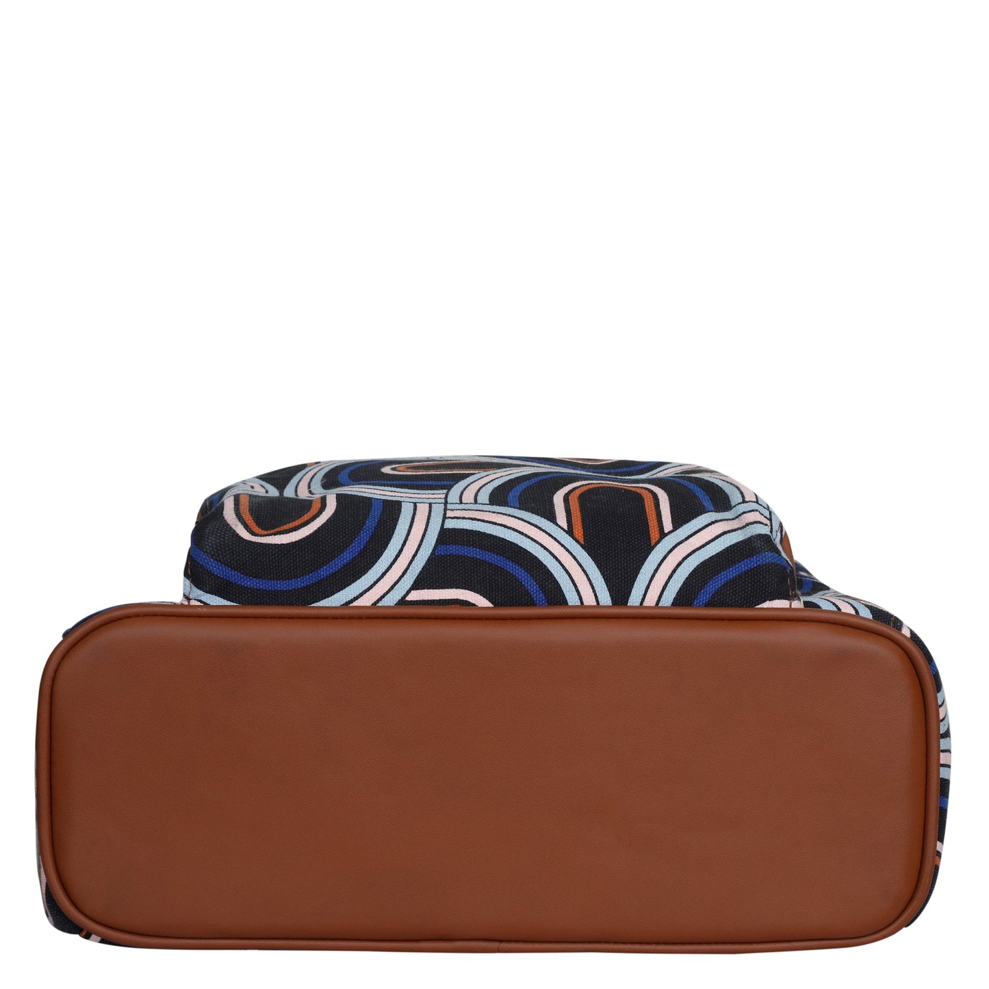 Women’s Abstract Backpacks with Vegan Leather Trim – Wholesale