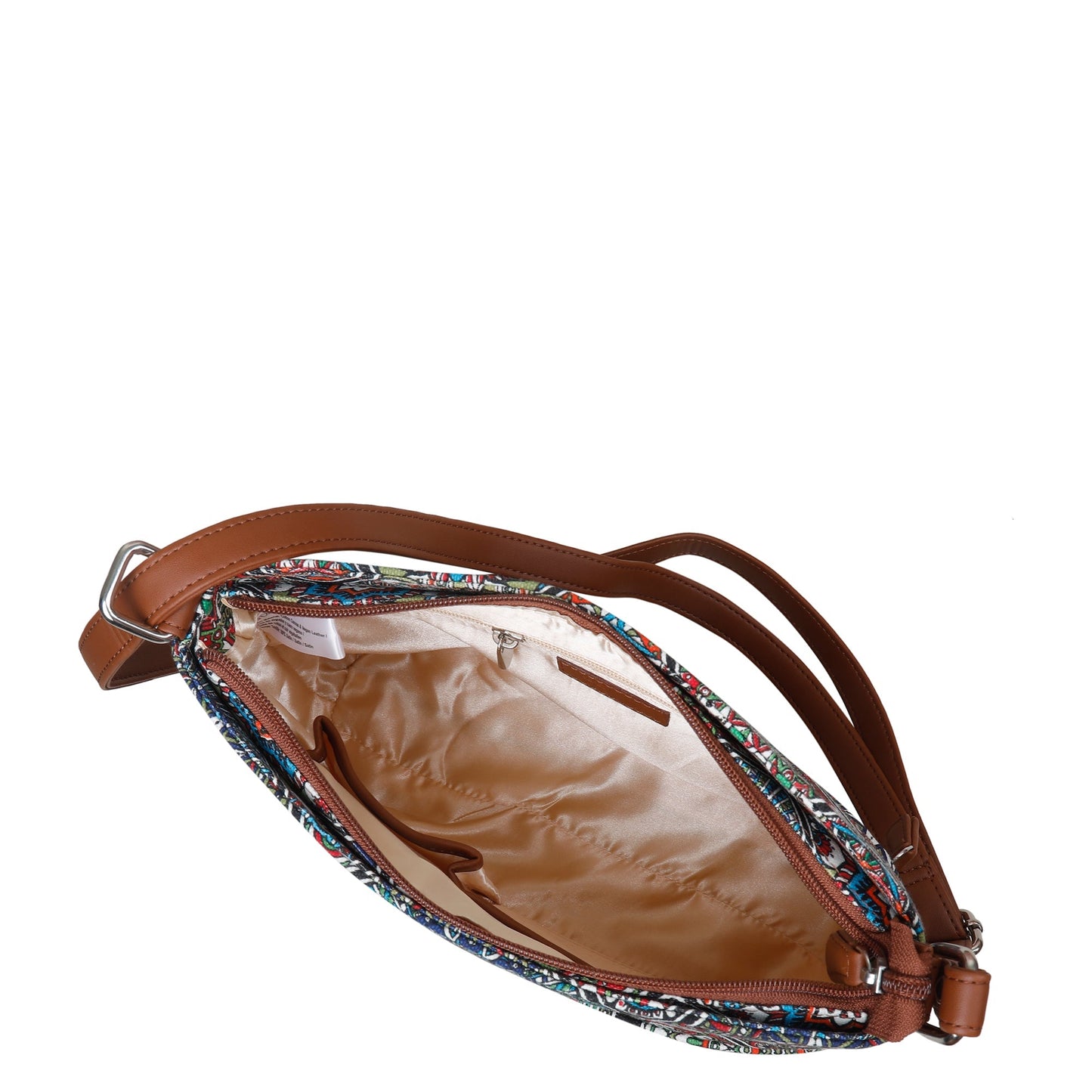 Mandala Print Fabric Shoulder & Crossbody Bag – Women’s Boho Sling Purse