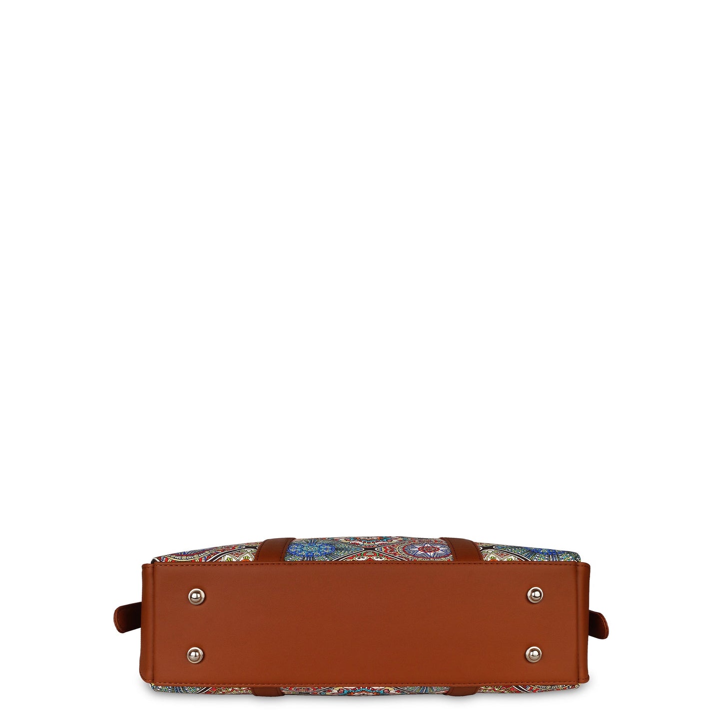 Multicolor Handcrafted Printed Laptop Bag for Women – Work Tote & Shoulder Carryall