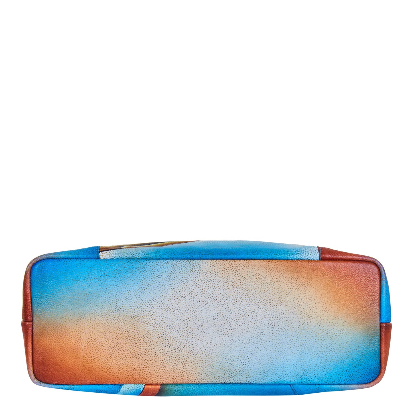 Multicolor Abstract Hand-Painted Tote Bag