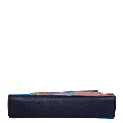 Bright Multicolour Hand-painted Crossbody Bag