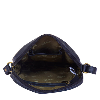 Sishka Hand-Painted Crossbody Bag Stars & Eagle Design