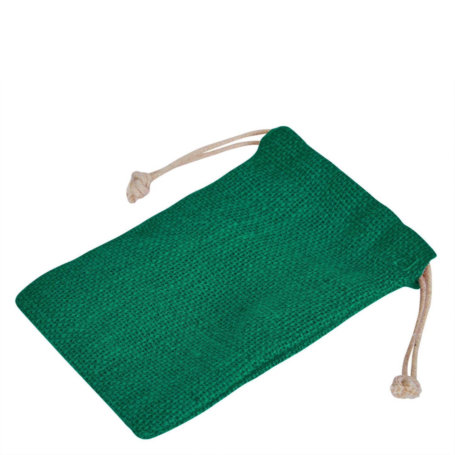 Coloured Burlap Gift Bags  – Eco-Friendly Jute Pouches for Crafts, Gifts, Party Favors & Holiday Celebrations (8 Pcs)