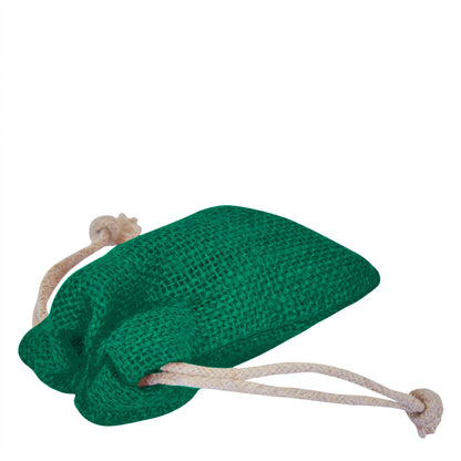 Coloured Burlap Drawstring Bags –  Small Jute Pouches for Wedding, New Year, Birthday Weddings & Christmas Gifts (8 PCS)