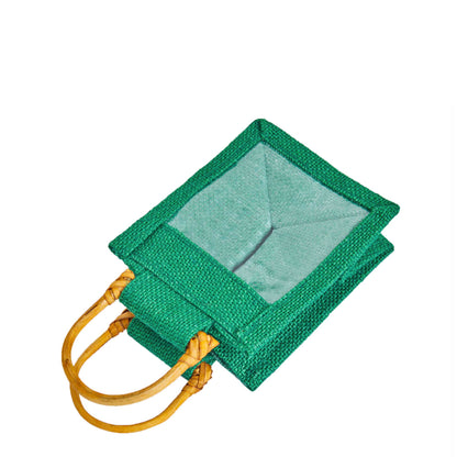 Burlap Gift Bags  – Natural Jute Pouches for Wedding, Christmas, New Year, Parties, Birthday Gifts (Packs of 7)