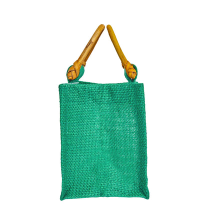 Colored Burlap Gift Bags Jute Pouches, Perfect for Christmas, New Year, Thanks Giving (7-Pack )