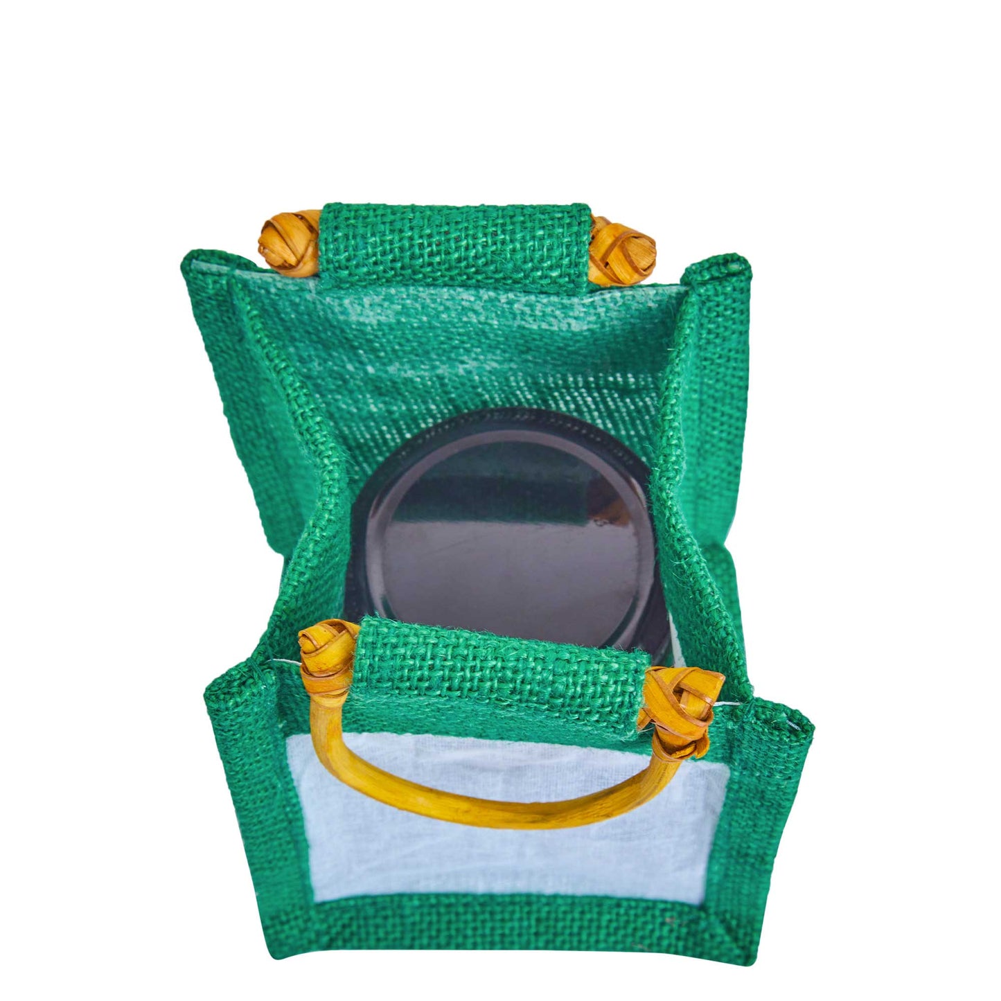 Colored Burlap Gift Bags Jute Pouches, Perfect for Christmas, New Year, Thanks Giving (7-Pack )