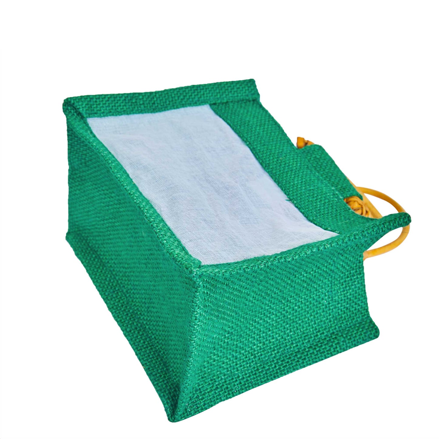 Coloured Jute Gift Bags with Organza Burlap Pouches for Wedding Favors, Party  & Gift (Packs of 7 )