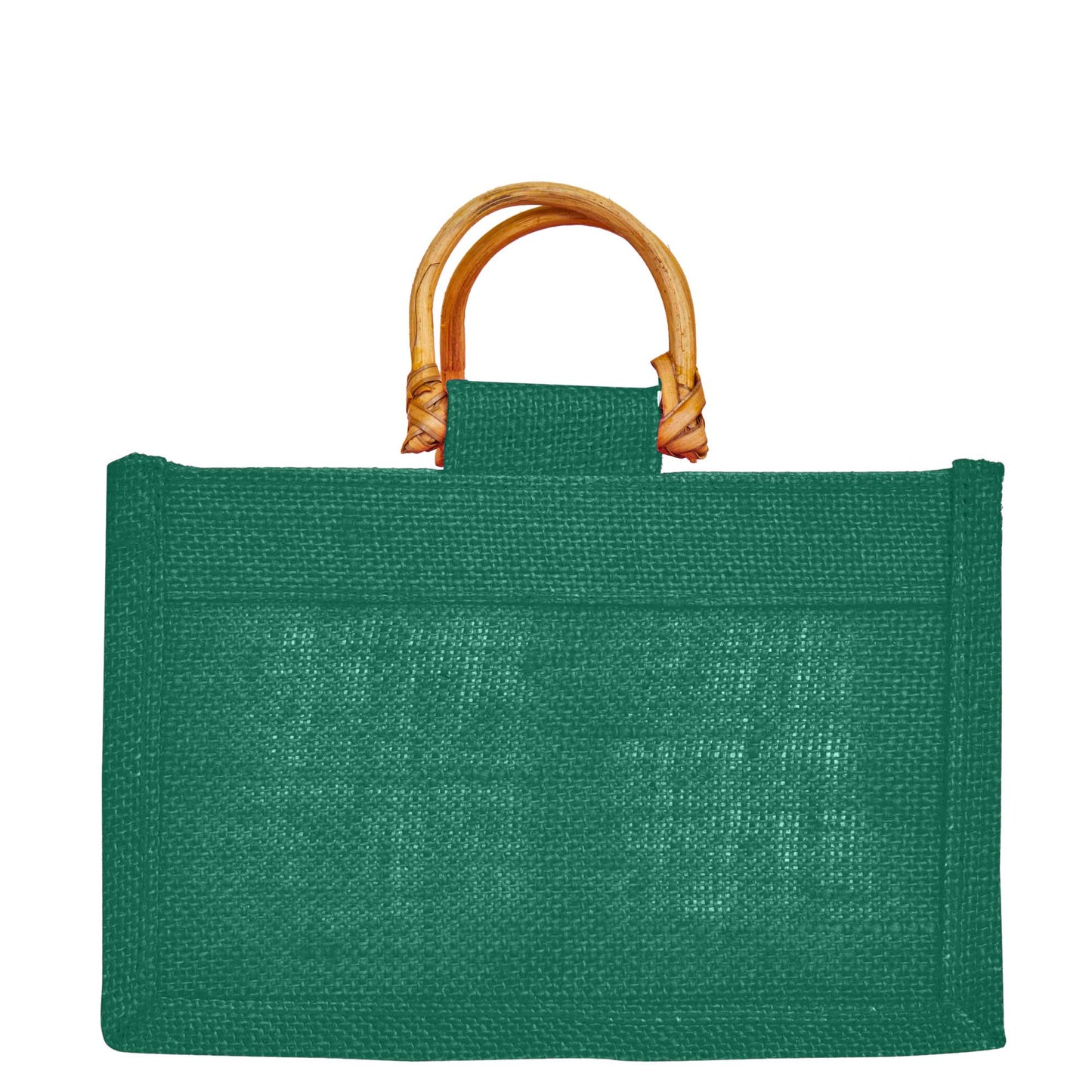 Coloured Jute Gift Bags with Cane Handles – Burlap Pouches for Weddings, Bridesmaid Gifts, Parties (7 Pcs)