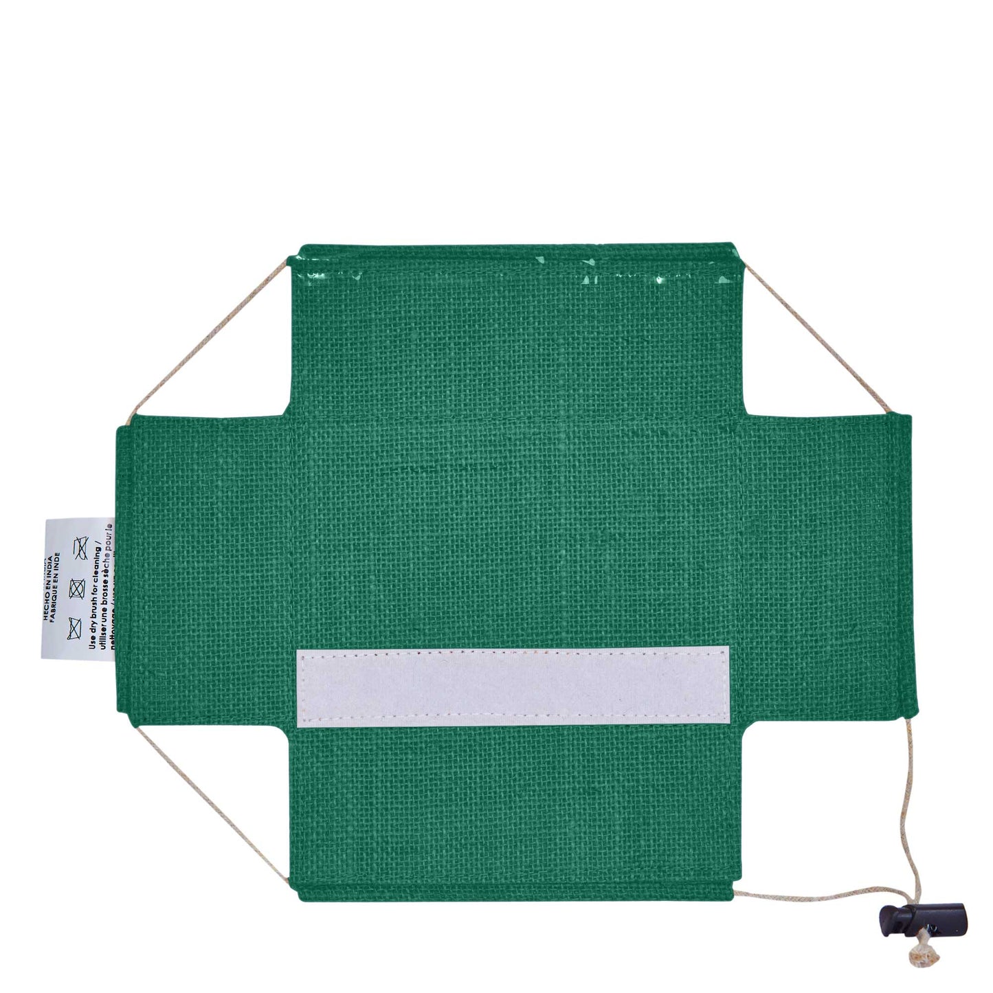 Coloured  Jute Gift Boxes with Drawstring & PVC Window – Burlap Baskets for Weddings, Events & Gifting (7 Pcs)