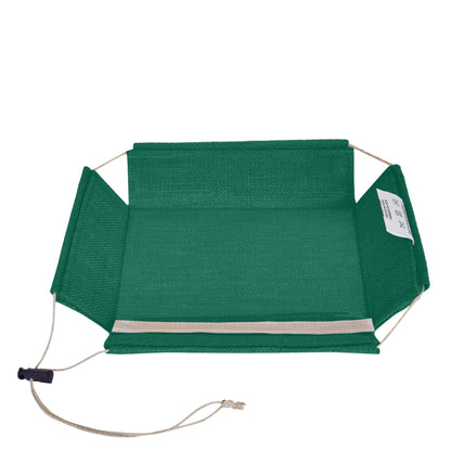 Coloured Juco Gift Boxes with Drawstring & PVC Window –Reusable Baskets for Gifting, Jewellery, Storage & Décor ( Packs of 7 )