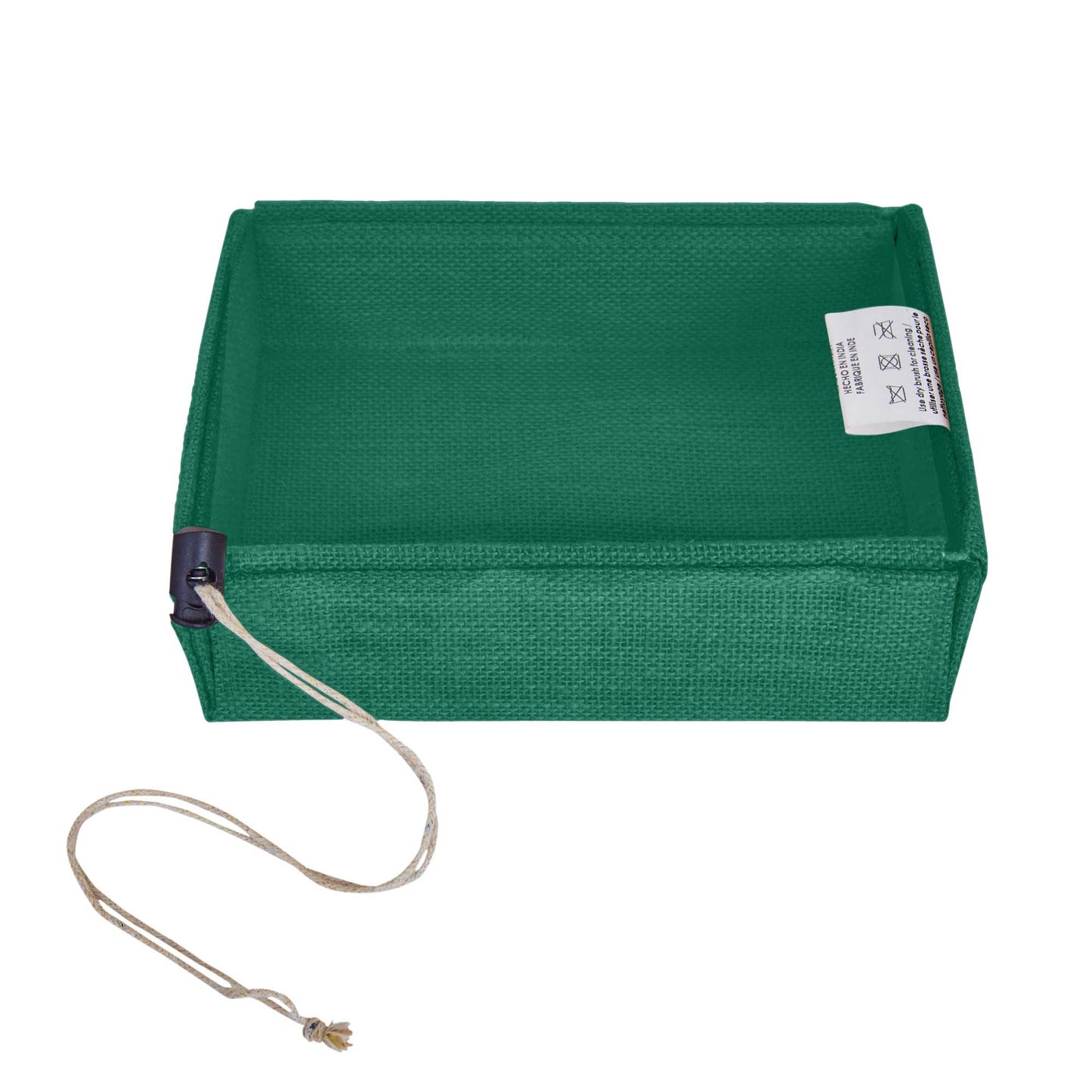 Coloured Juco Gift Boxes with Drawstring & PVC Window –Reusable Baskets for Gifting, Jewellery, Storage & Décor ( Packs of 7 )