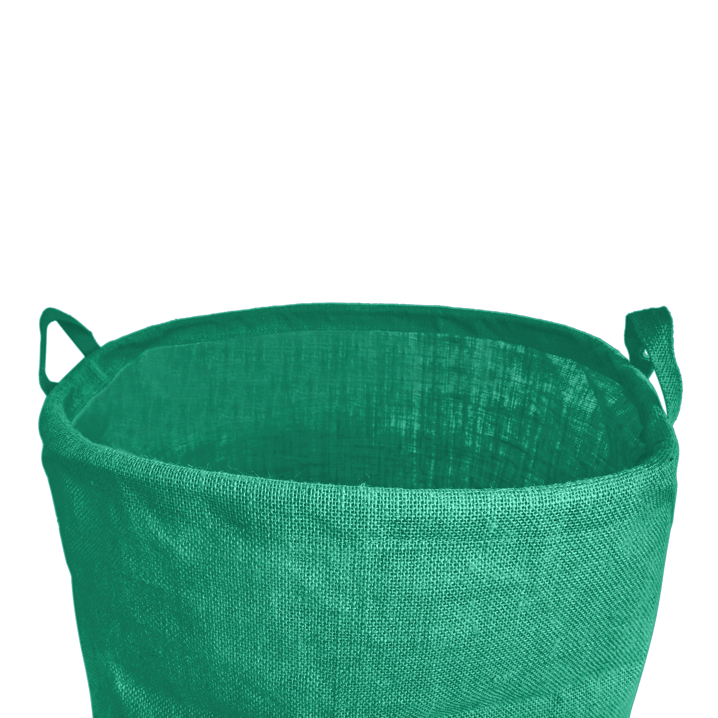 Jute Burlap Coloured Storage Basket – Small Clothes Ladundry, Socks, Books & Many more (Set of 4)