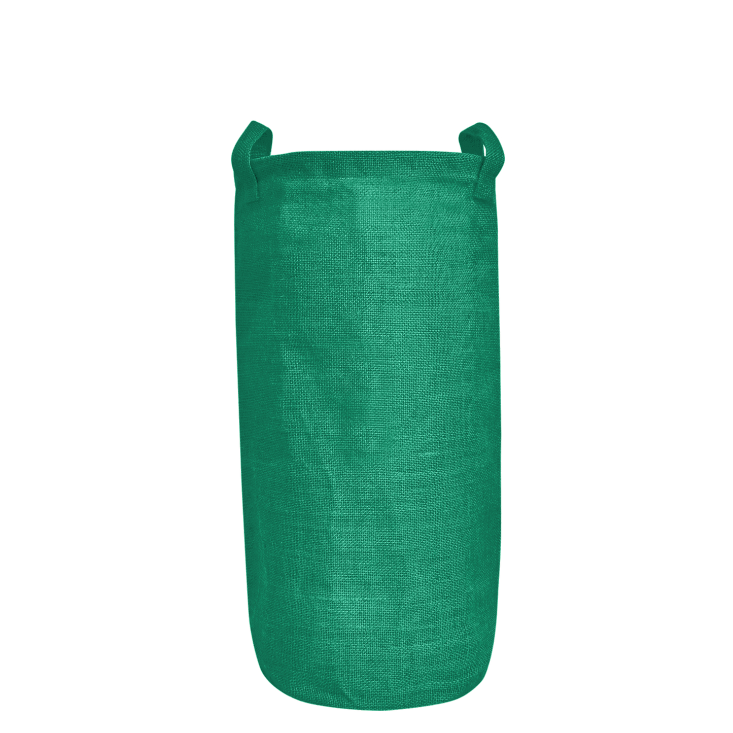 Coloured Foldable Jute Laundary Storage Bins –Burlap Hampers with Handles for Clothes, Toys, Laundry & Nursery Organization (Packs of 4)