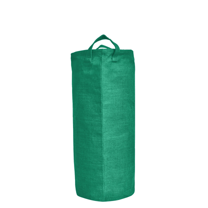 Coloured Foldable Jute Laundary Storage Bins –Burlap Hampers with Handles for Clothes, Toys, Laundry & Nursery Organization (Packs of 4)