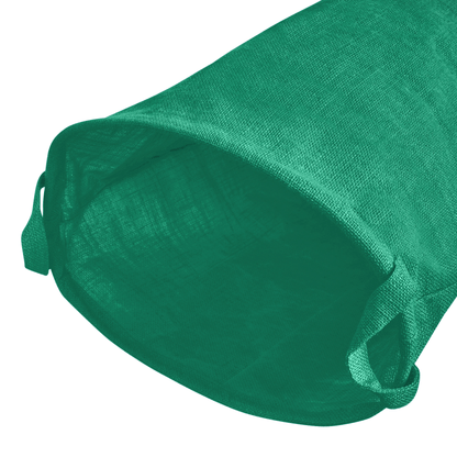 Coloured Foldable Jute Laundary Storage Bins –Burlap Hampers with Handles for Clothes, Toys, Laundry & Nursery Organization (Packs of 4)