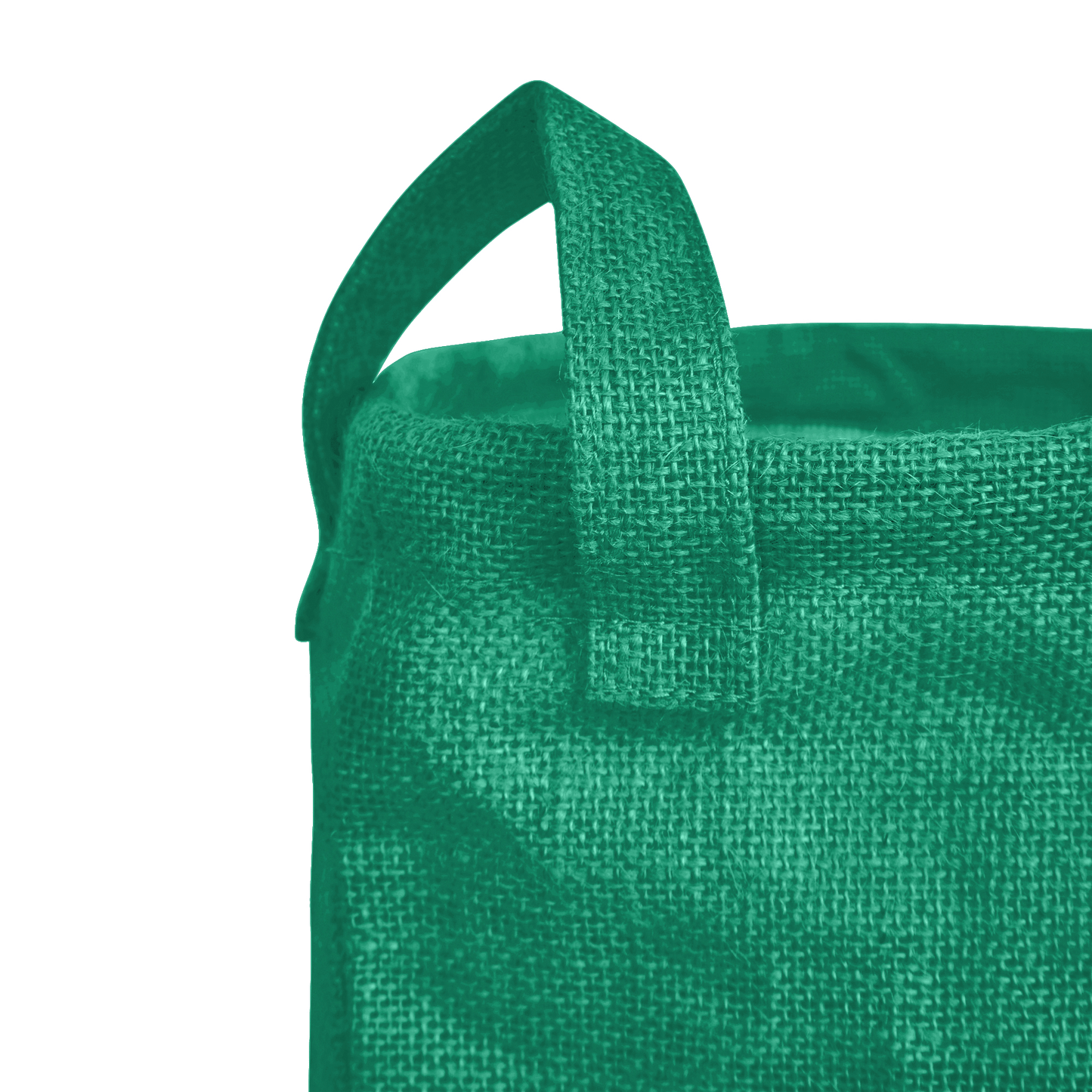 Coloured Foldable Jute Laundary Storage Bins –Burlap Hampers with Handles for Clothes, Toys, Laundry & Nursery Organization (Packs of 4)