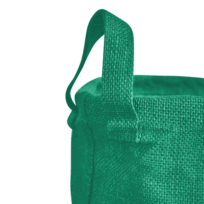 Coloured Jute Storage Baskets – Durable Foldable Hampers for Clothes, Toys & Home Organization | Eco-Friendly Burlap Bins (Packs of 4)