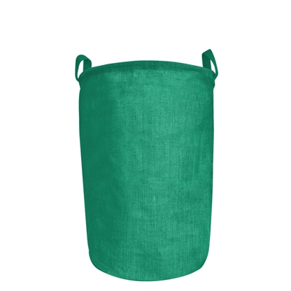 Jute Storage Bags – Laundry Storage Basket with Handles for Living Room, Bedroom – Clothes & Household Storage (Packs of 4)