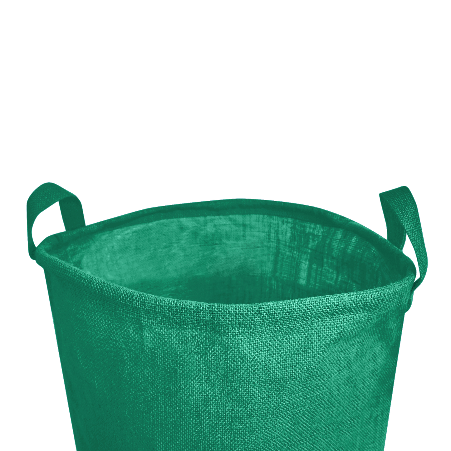 Jute Storage Bags – Laundry Storage Basket with Handles for Living Room, Bedroom – Clothes & Household Storage (Packs of 4)