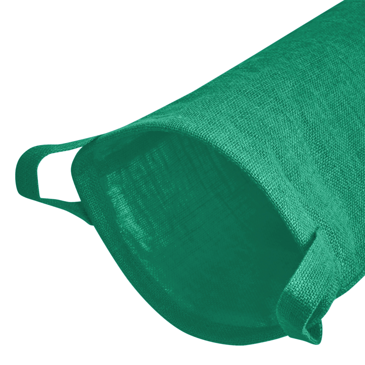 Jute Storage Bins – Set of 4 Foldable Baskets – Laundry Basket Decorative Woven Storage Basket with Handles for Living Room, Bedroom