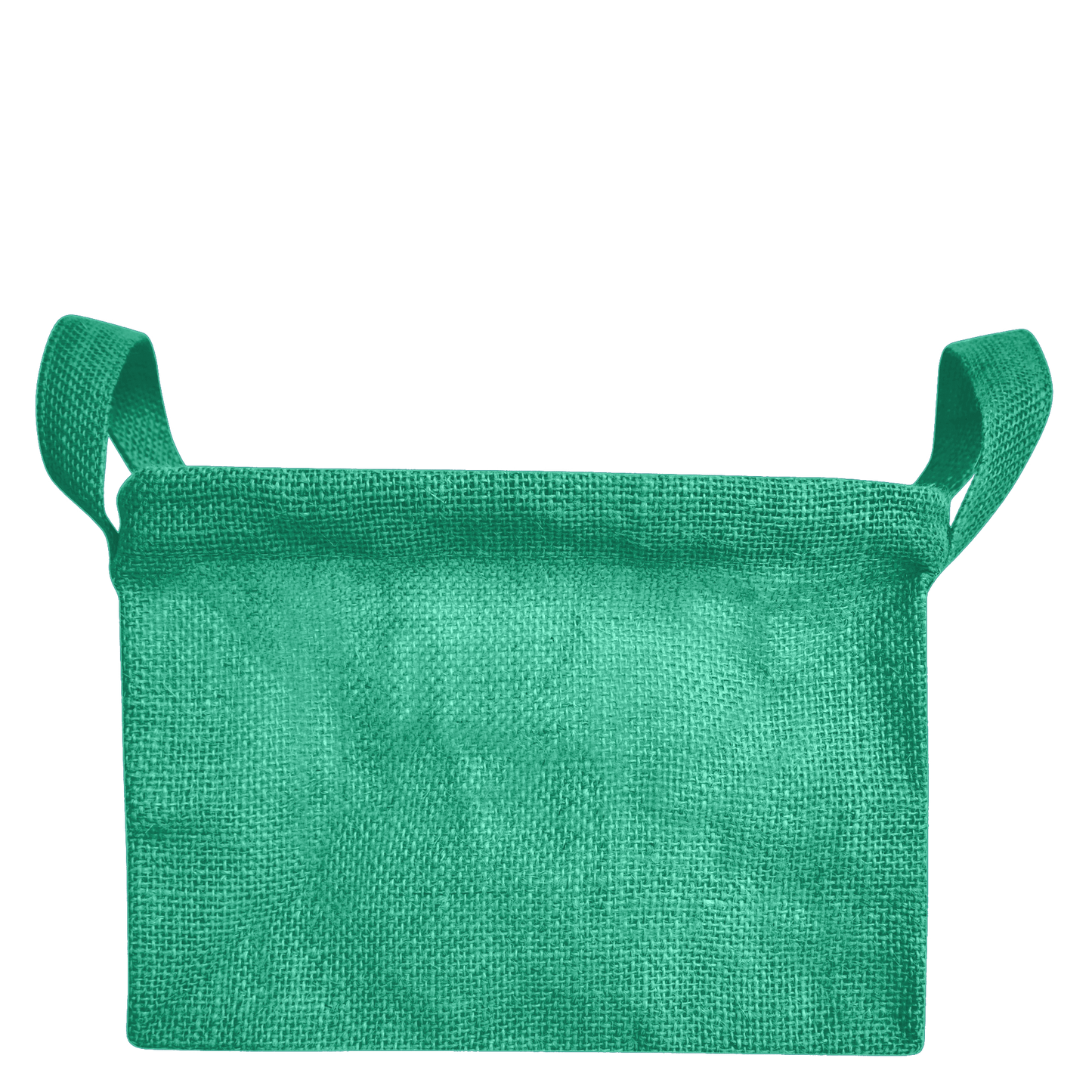 Jute Storage Baskets – Rectangular Organizer Bins with Handles  – Mini Hampers for Small Clothes, Toys & Shoes (Set of 4)