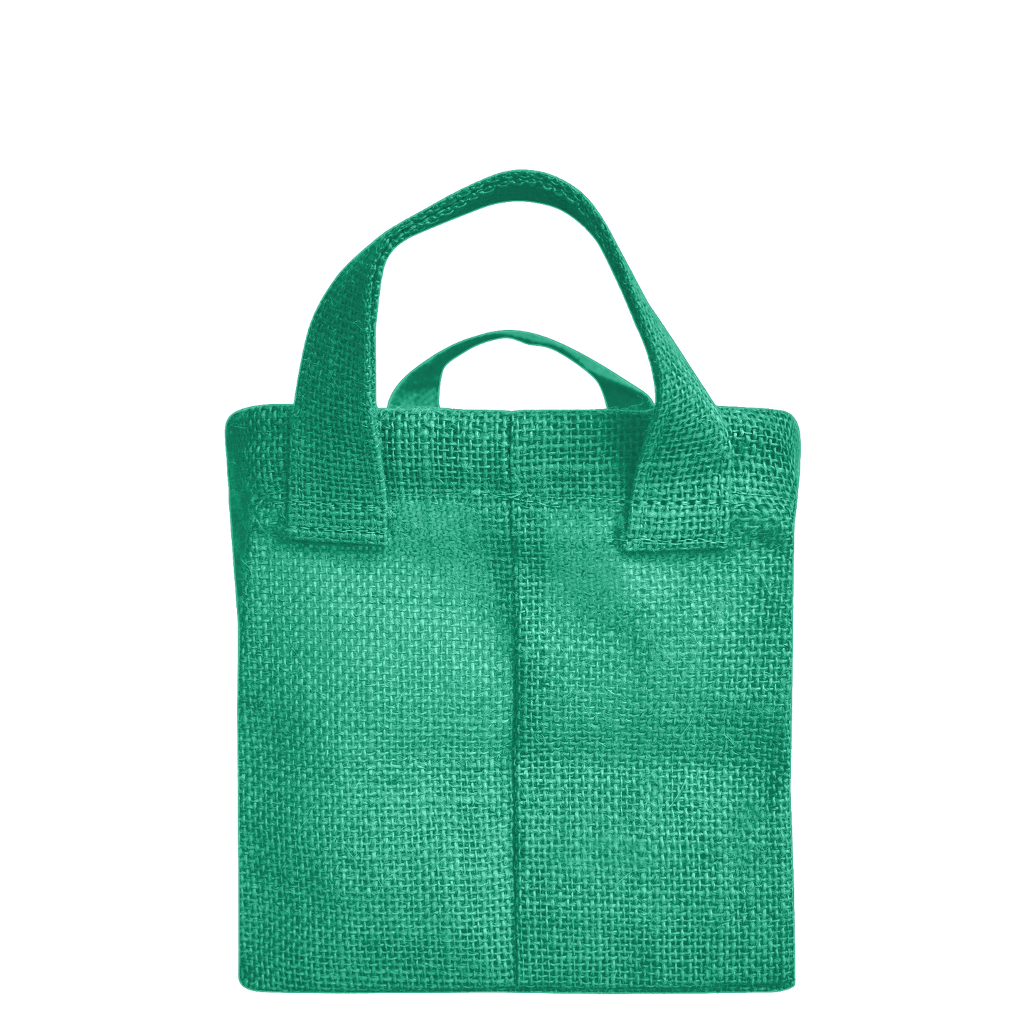 Jute Storage Baskets – Rectangular Organizer Bins with Handles  – Mini Hampers for Small Clothes, Toys & Shoes (Set of 4)