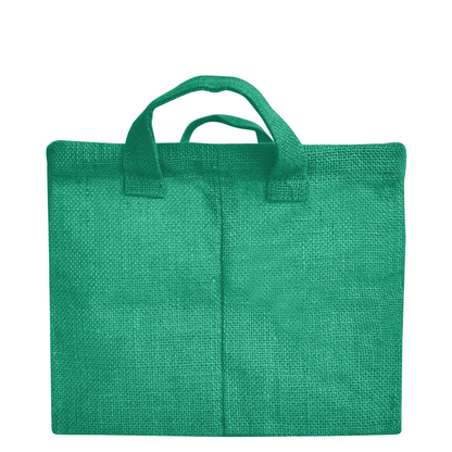 Coloured Collapsible Jute Baskets – Laundry Basket  Storage with Handles for Living Room, Bedroom – Small Clothes & Toys (Set of 4)