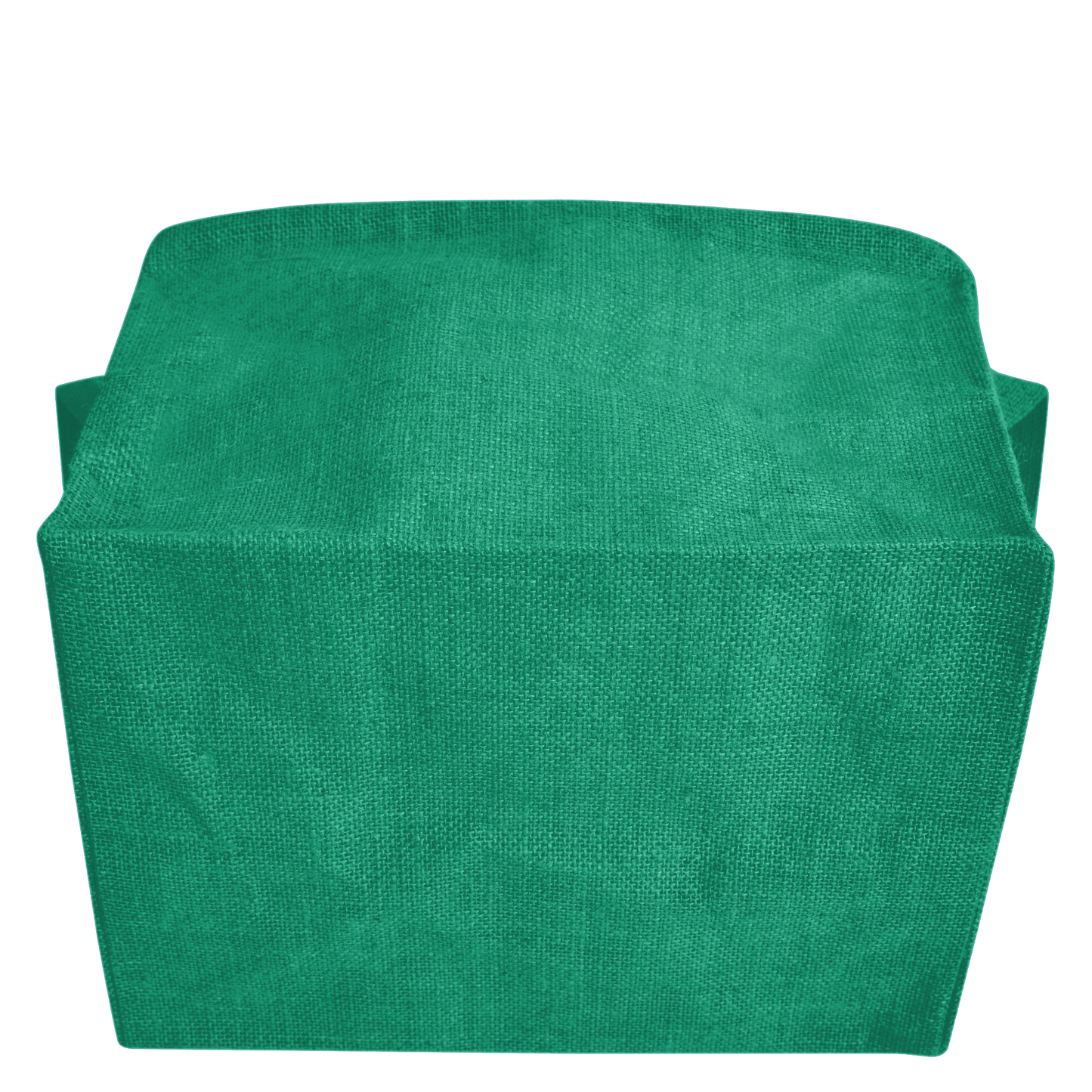 Coloured Collapsible Jute Baskets – Laundry Basket  Storage with Handles for Living Room, Bedroom – Small Clothes & Toys (Set of 4)