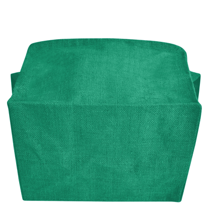 Coloured Collapsible Jute Baskets – Laundry Basket  Storage with Handles for Living Room, Bedroom – Small Clothes & Toys (Set of 4)