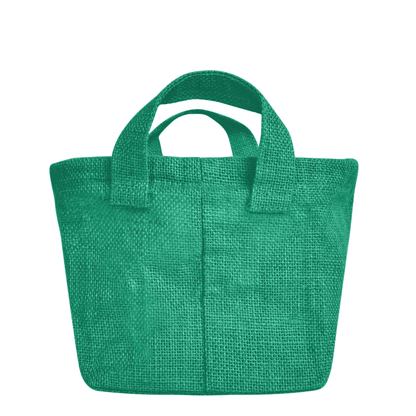 Jute Storage Baskets – Rectangular Organizer Bins with Handles for Living Room, Bedroom – Ideal for Storing Toys, Books, and Small Items (Packs of 4)