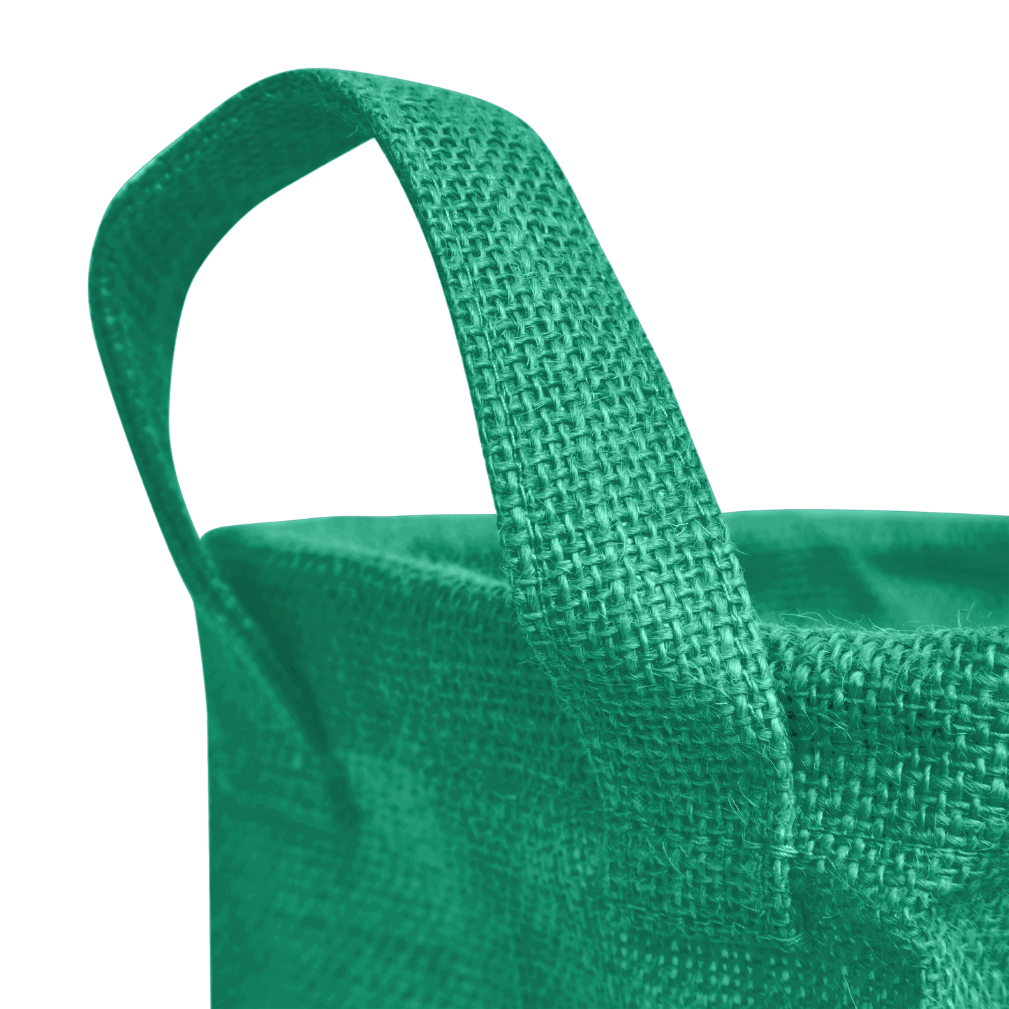 Jute Storage Baskets – Rectangular Organizer Bins with Handles for Living Room, Bedroom – Ideal for Storing Toys, Books, and Small Items (Packs of 4)