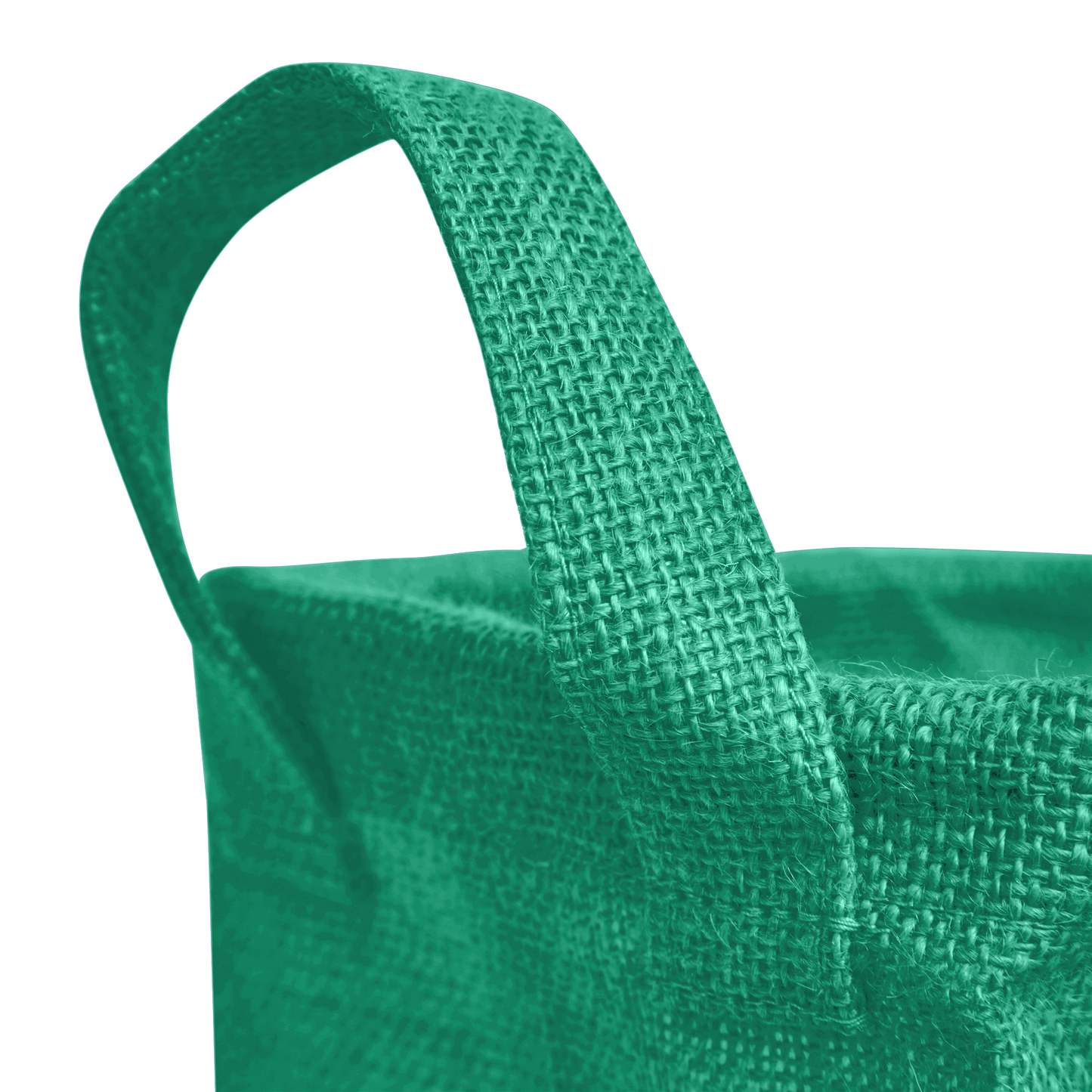 Coloured Jute Organizer Baskets – Storage Basket with Handles for Living Room, Bedroom – Rectangular Bins for Toys, Books & Small Items (Packs of 4)