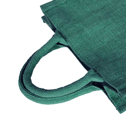 Eco-Friendly Jute Bags – Reusable Burlap Totes for Beach, Grocery, Gifts, Party Favors & Daily Use (Packs of 4)